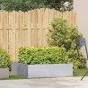 Jardinière 100x100x30 cm acier galvanisé 536327536327