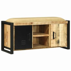 Cabinet Banc Marron 100 x 35 x 50 cm Bois de manguier massif 536332536332
