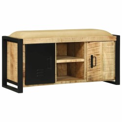 Cabinet Banc Marron 100 x 35 x 50 cm Bois de manguier massif 536332536332