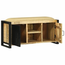 Cabinet Banc Marron 100 x 35 x 50 cm Bois de manguier massif 536332536332