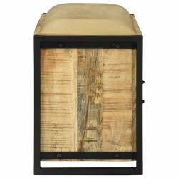 Cabinet Banc Marron 100 x 35 x 50 cm Bois de manguier massif 536332536332