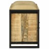 Cabinet Banc Marron 100 x 35 x 50 cm Bois de manguier massif 536332536332