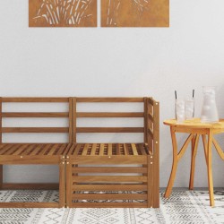 Canapé d'angle extérieur Bois d'Acacia Massif Naturel 536340536340