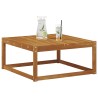 Table de jardin Bois d'Acacia Massif Naturel 79 x 79 x 37 cm 536343536343