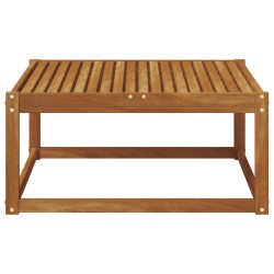 Table de jardin Bois d'Acacia Massif Naturel 79 x 79 x 37 cm 536343536343