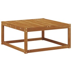 Table de jardin Bois d'Acacia Massif Naturel 79 x 79 x 37 cm 536343536343