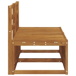 2 Pièce Sofa de milieu extérieur Bois d'Acacia Massif Naturel 536344536344