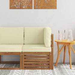 Canapé d'angle extérieur Bois d'Acacia Massif Naturel 536352536352