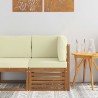 Canapé d'angle extérieur Bois d'Acacia Massif Naturel 536352536352