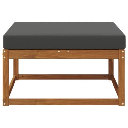 Pouf d'Extérieur Bois d'Acacia Massif Naturel 536356536356