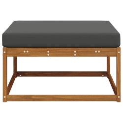 Pouf d'Extérieur Bois d'Acacia Massif Naturel 536356536356