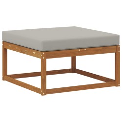 Pouf d'Extérieur Bois d'Acacia Massif Naturel 536357536357