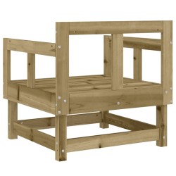 Chaises de jardin lot de 2 bois de pin imprégné 536359536359