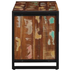 Banc à chaussures Multicolore Bois massif de récupération 536367536367