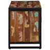 Banc à chaussures Multicolore Bois massif de récupération 536367536367
