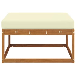 Pouf d'Extérieur Bois d'Acacia Massif Naturel 536369536369