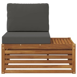 Canapé d'extérieur extrémité Naturel 91 x 63 x 73 cm 536370536370