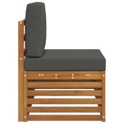 Canapé d'extérieur extrémité Naturel 91 x 63 x 73 cm 536370536370