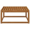 Pouf d'Extérieur Bois d'Acacia Massif Naturel 79 x 79 x 37 cm 536371536371