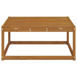 Pouf d'Extérieur Bois d'Acacia Massif Naturel 79 x 79 x 37 cm 536371536371