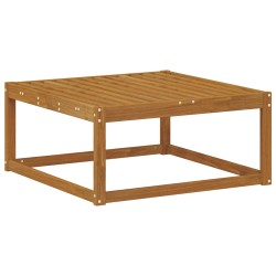 Pouf d'Extérieur Bois d'Acacia Massif Naturel 79 x 79 x 37 cm 536371536371