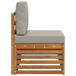 Canapé d'extérieur extrémité Naturel 91 x 63 x 73 cm 536374536374
