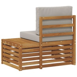 Canapé d'extérieur extrémité Naturel 91 x 63 x 73 cm 536374536374