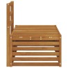 Canapé d'extérieur en bout Naturel 91 x 63 x 73 cm 536377536377