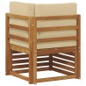 Canapé d'angle extérieur Bois d'Acacia Massif Naturel 536378536378