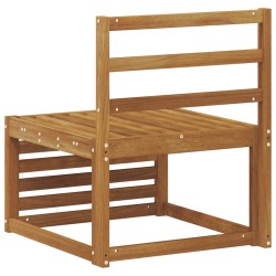 Sofa de milieu extérieur Bois d'Acacia Massif Naturel 536379536379