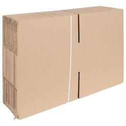 Boîte Pliable 50 pcs Naturel 30 x 30 x 15 cm Carton 536384536384