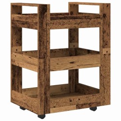 Chariot de cuisine Bois de chêne 60 x 45 x 80 cm 536393536393