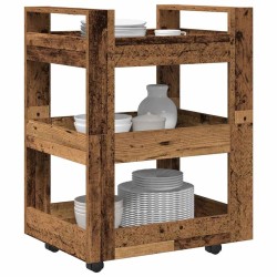 Chariot de cuisine Bois de chêne 60 x 45 x 80 cm 536393536393