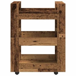 Chariot de cuisine Bois de chêne 60 x 45 x 80 cm 536393536393