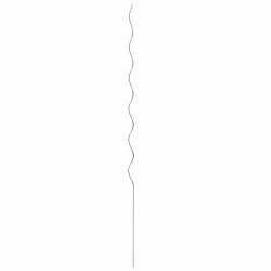 Soutien de plante 5 pcs Argenté 150 x 0,6 x 0,6 cm Acier 536402536402