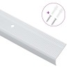 Nez de marche 10 pcs Argenté 67 x 3 x 2 cm Aluminium 536407536407