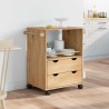 Chariot de cuisine OTTA 59x45x80 cm bois massif de pin 536408536408