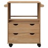 Chariot de cuisine OTTA 59x45x80 cm bois massif de pin 536408536408