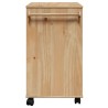 Chariot de cuisine OTTA 59x45x80 cm bois massif de pin 536408536408