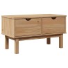 Banc de couloir OTTA 80x40x45 cm bois de pin massif 536409536409