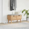 Banc de couloir OTTA 80x40x45 cm bois de pin massif 536409536409
