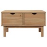 Banc de couloir OTTA 80x40x45 cm bois de pin massif 536409536409