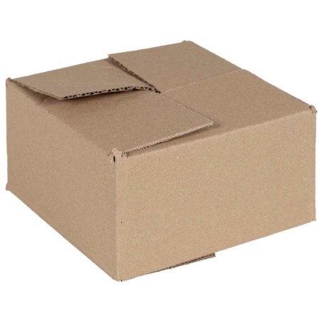 Boîte Pliable 50 pcs Naturel 15 x 15 x 8 cm Carton 536413536413