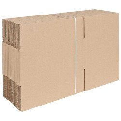 Boîte Pliable 50 pcs Naturel 30 x 21,5 x 14 cm Carton 536417536417