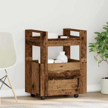 Chariot de cuisine Bois ancien 60 x 45 x 80 cm 536418536418