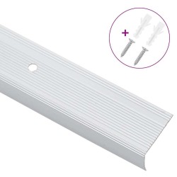 Nez de marche 30 pcs Argenté 67 x 3 x 2 cm Aluminium 536421536421