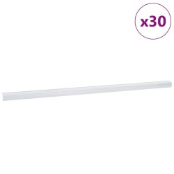 Nez de marche 30 pcs Argenté 67 x 3 x 2 cm Aluminium 536426536426
