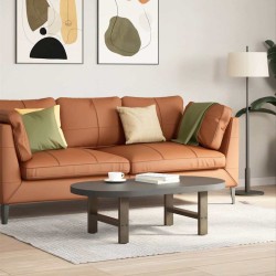 Pieds de table basse en acier naturel 2 pièces 50 x (30-31) cm Acier 536445536445