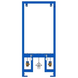 Support mural de salle de bain Bleu 50 x 3 x 112 cm 536452536452