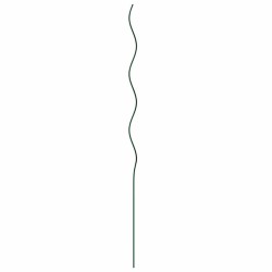 Soutien de plante 5 pcs Vert 110 x 0.6 x 0.6 cm Acier 536456536456